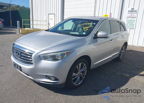 2013 Infiniti Jx35 z USA, uszkodzony, nr VIN 5N1AL0MM9DC320930